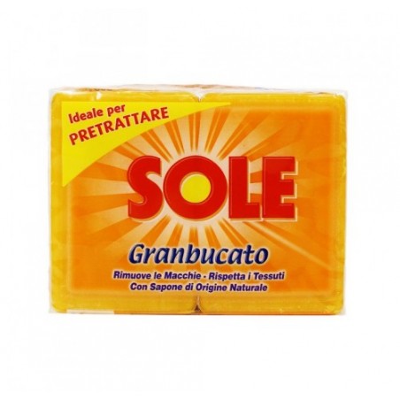 SAPONE BUCATO SOLE GIALLO X2        N.72