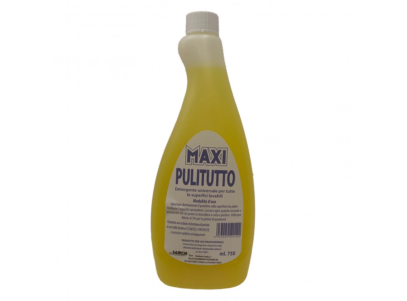 MAXI PULITUTTO                 ML.750X12