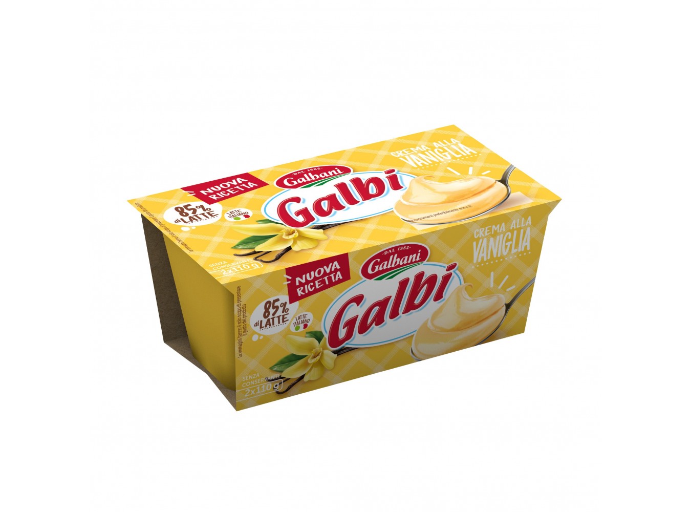 BUDINO PRONTO VANIGLIA GALBI   GR.110X24
