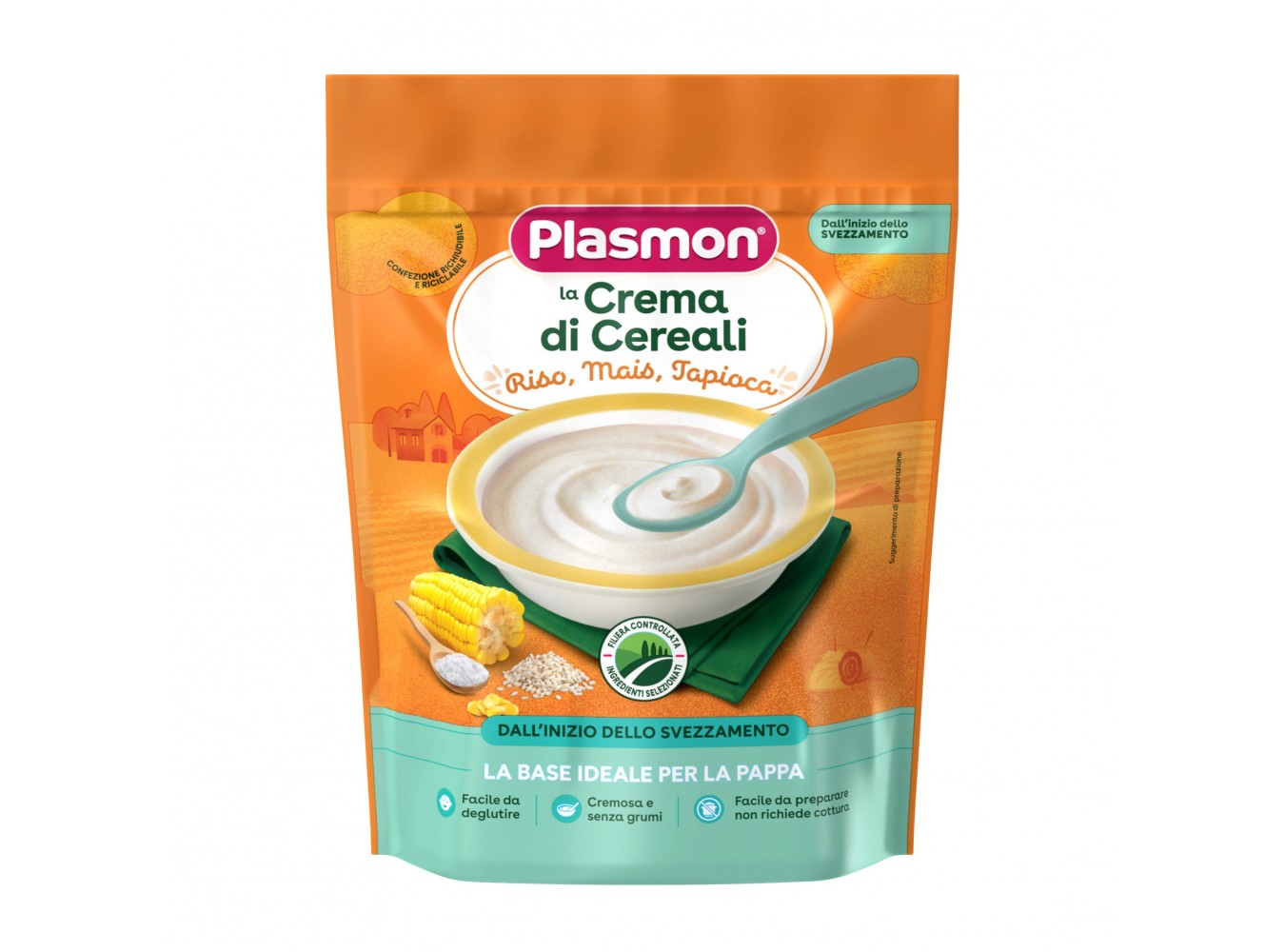 CREMA MAIS TAPIOCA RISO PLASMON GR.200X6
