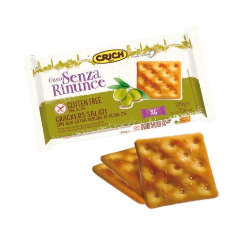 CRACKER S/GLUTINE 6PORZ. CRICH GR.200X10