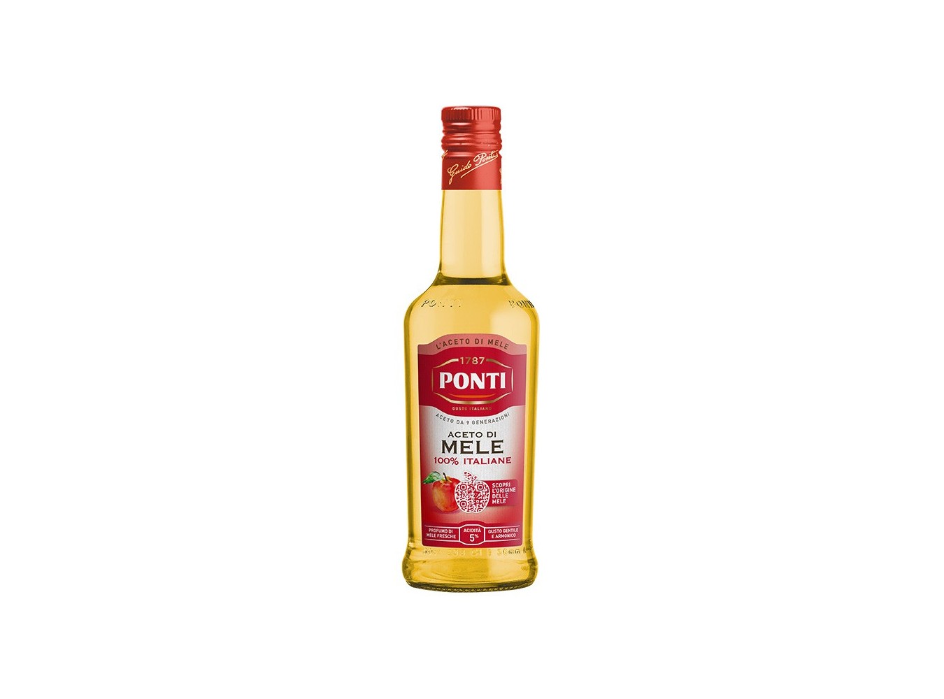 ACETO DI MELE 100% ITALIA PONTI ML.500X6