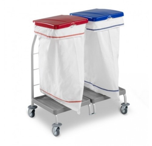 CARRELLO DUST BIANCHERIA 2 POSTI TTS N.1