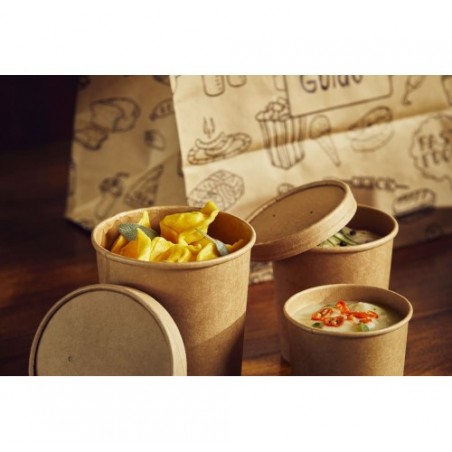 COPPETTA CARTA TAPPO 580 ML    PZ.100X10