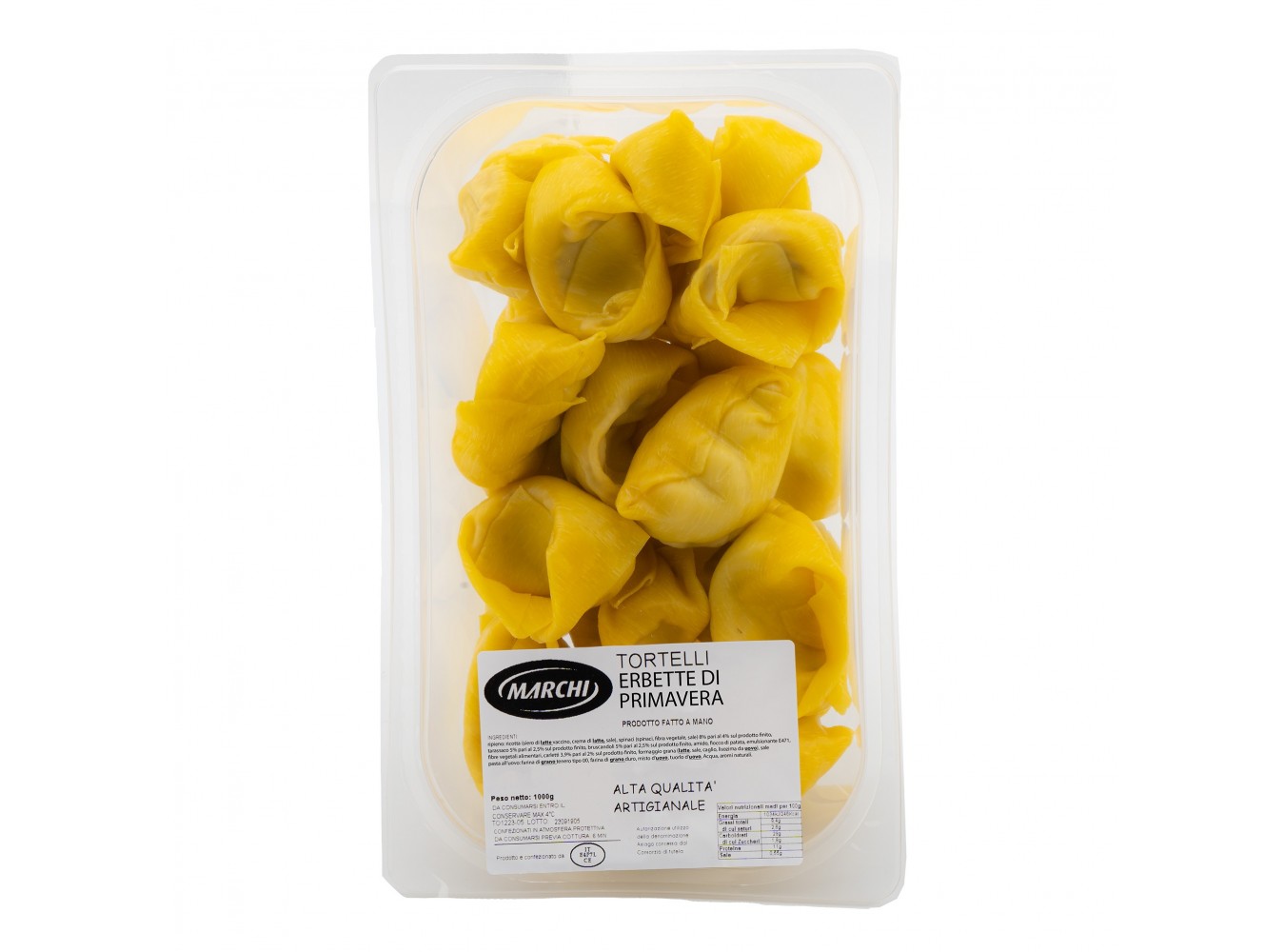 TORTELLI ERBETTE PRIMAVERA MARCHI KG.1X8