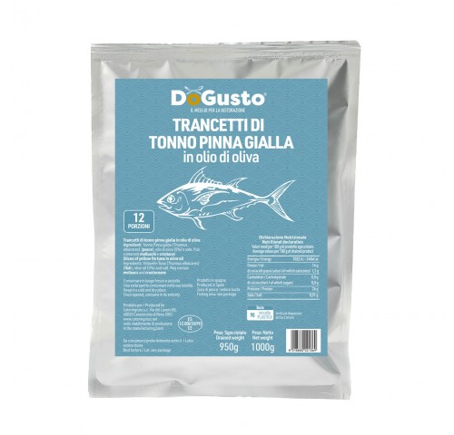 TONNO DOGUSTO O.OLIVA TRANCI BST  KG.1X8