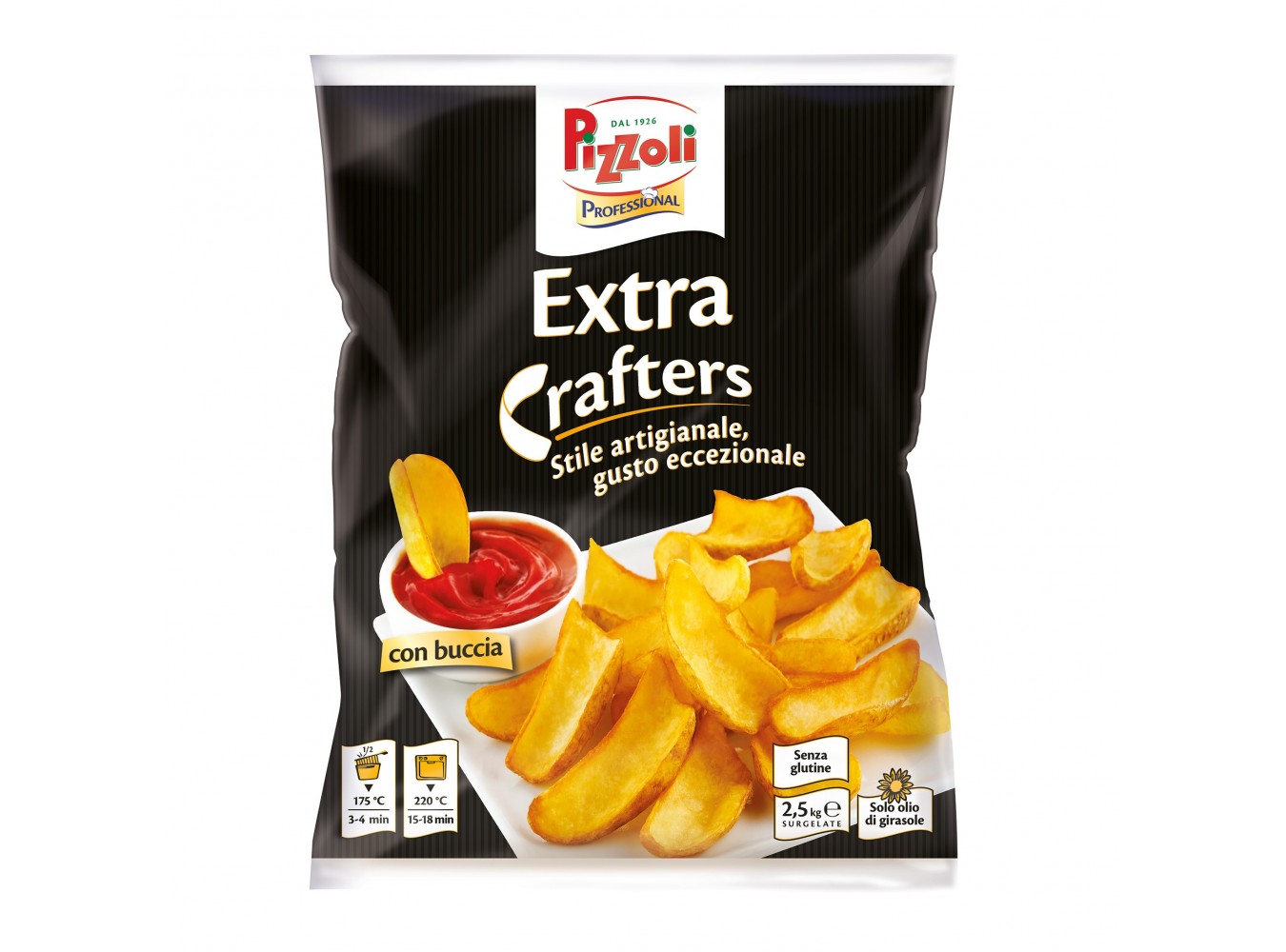 PATATE CRAFTERS EXTRA PIZZOLI KG2,5X4
