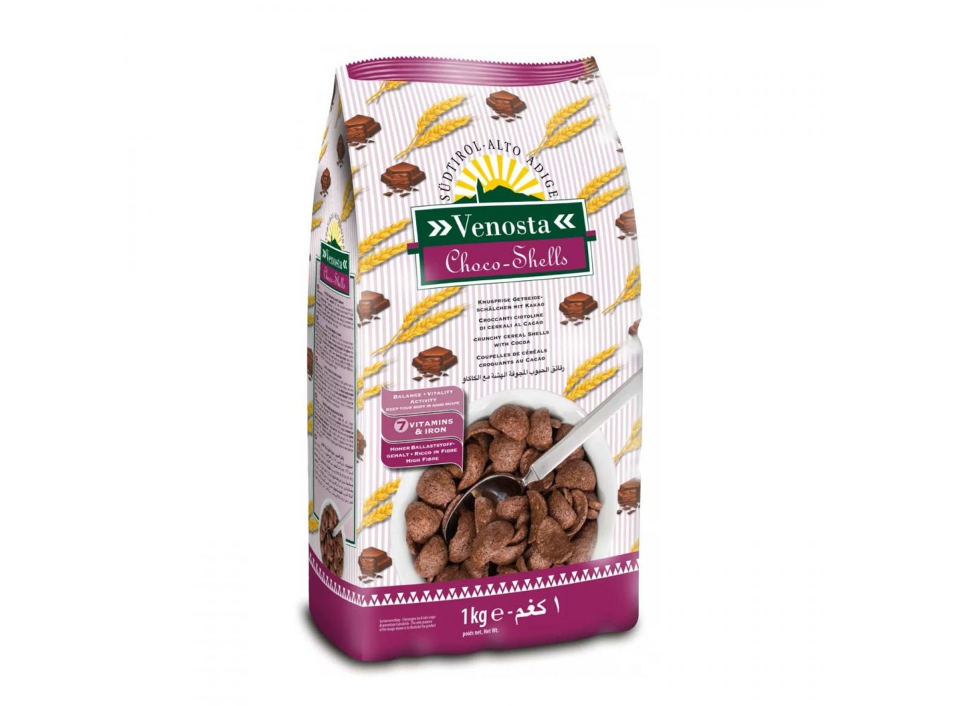 VENOSTA CHOCO-SHELLS              KG.1X6