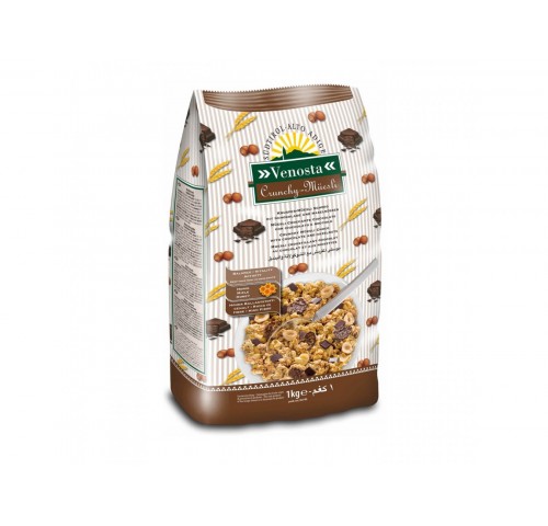 VENOSTA MUESLI CROCCANTE CIOCCO.  KG.1X8