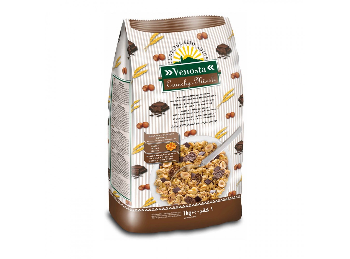 VENOSTA MUESLI CROCCANTE CIOCCO.  KG.1X8