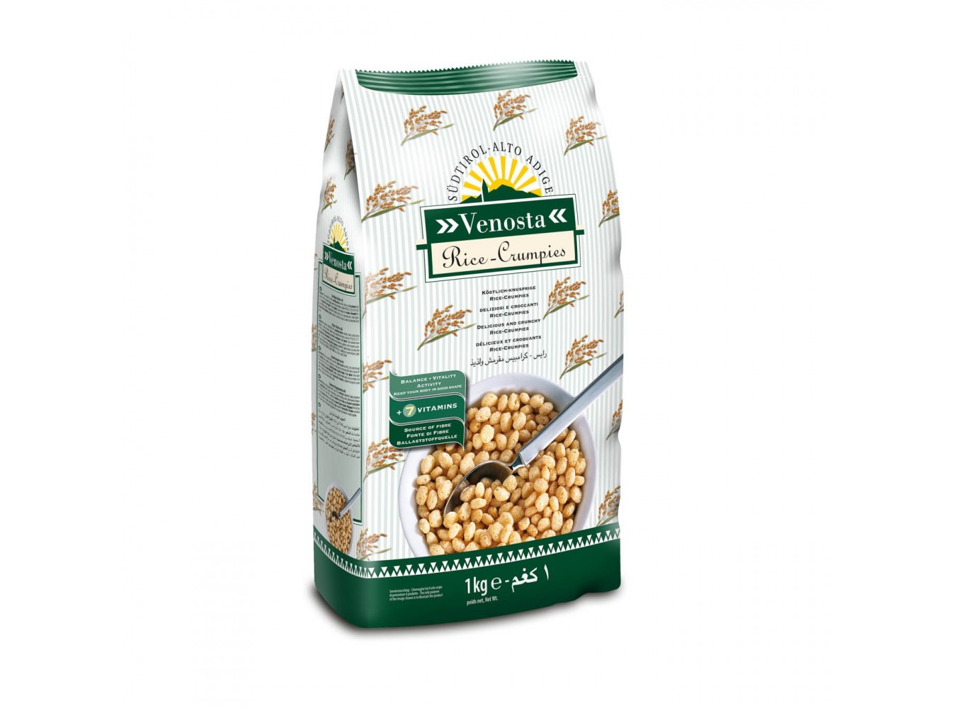 VENOSTA RICE CRUMPIES             KG.1X6