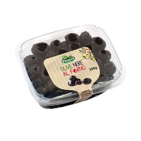 OLIVE NERE AL FORNO FICACCI    GR.250X16