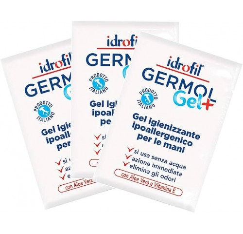 IGIENIZZANTE GEL MANI BUSTINE   ML.3X200
