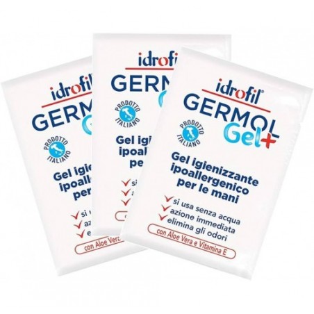 IGIENIZZANTE GEL MANI BUSTINE   ML.3X200