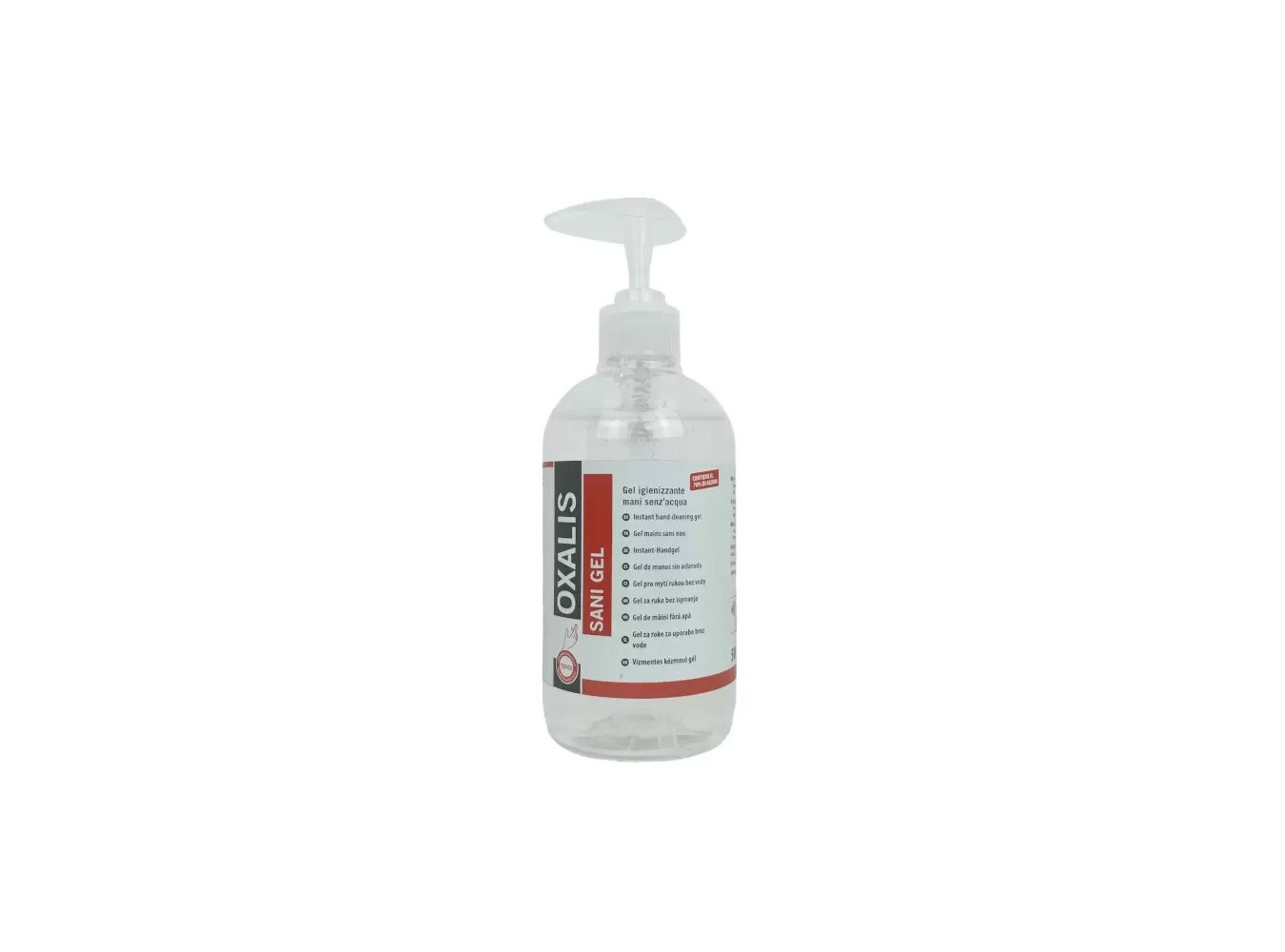 IGIENIZZANTE GEL MANI OXALIS    ML.500X6