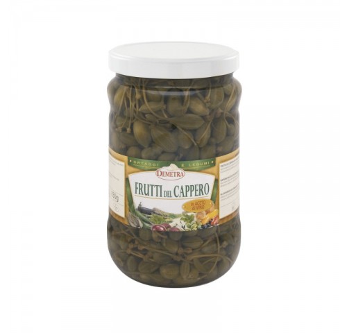 CAPPERI FRUTTO ACETO DEMETRA    KG.1,6X6