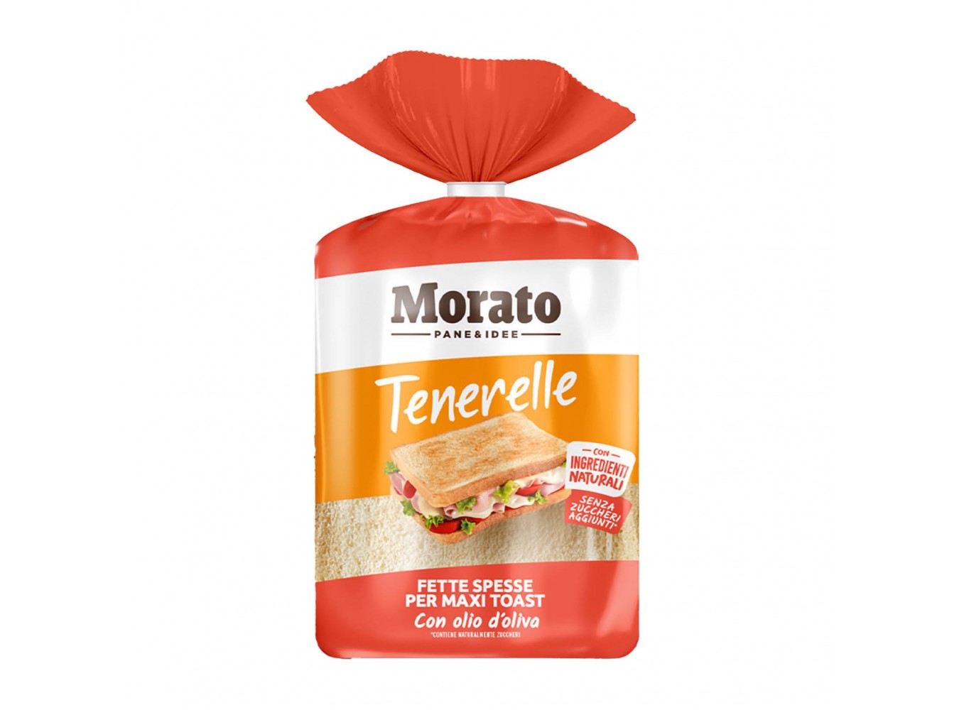 PANE MORATO TENERELLE TOAST 10F GR.500X8