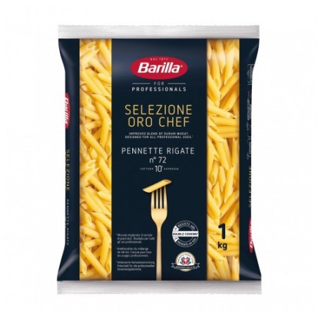 BARILLA ORO  72 PENNETTE RIGATE  KG.1X12
