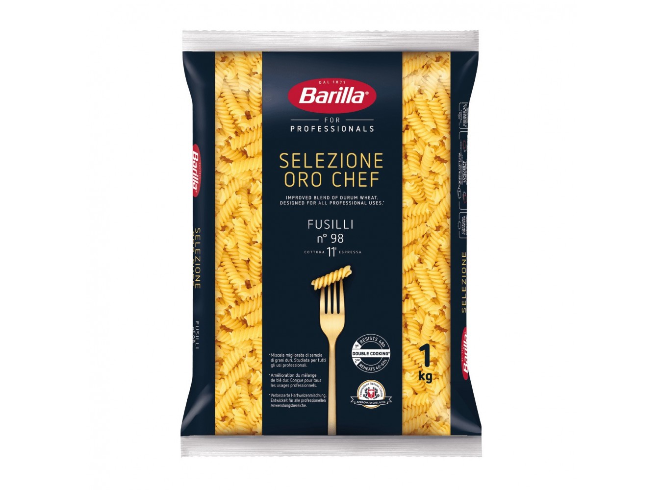 BARILLA ORO  98 FUSILLI          KG.1X10