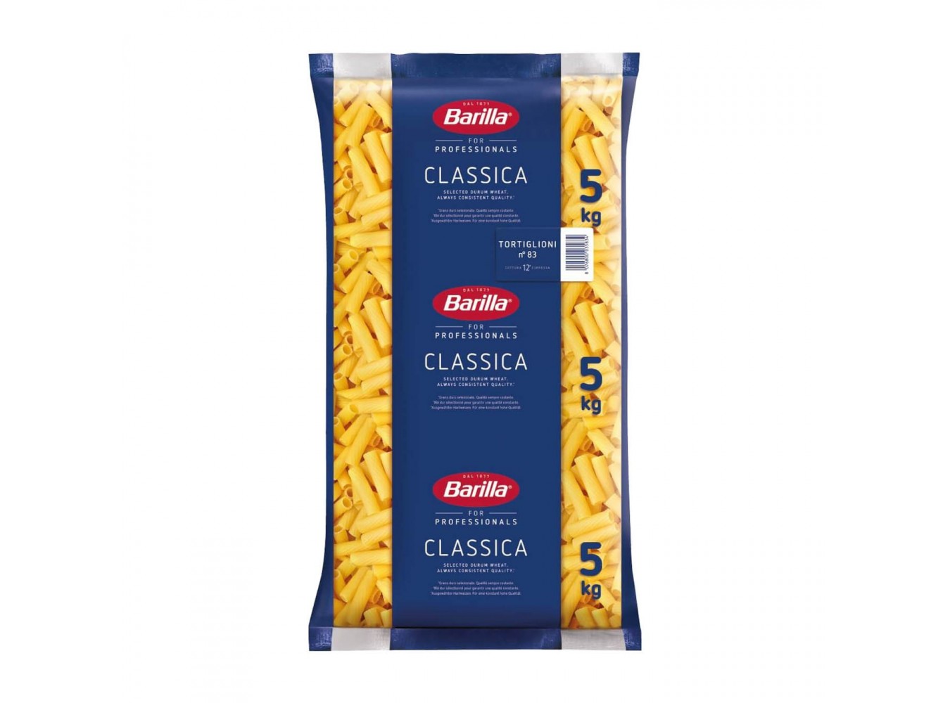 BARILLA  83 TORTIGLIONI           KG.5X3