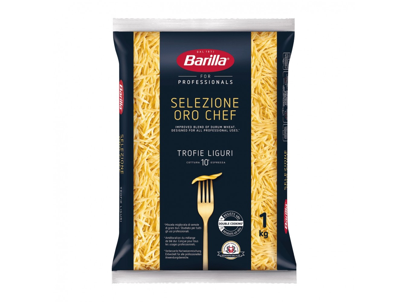 BARILLA ORO 296 TROFIE            KG.1X9