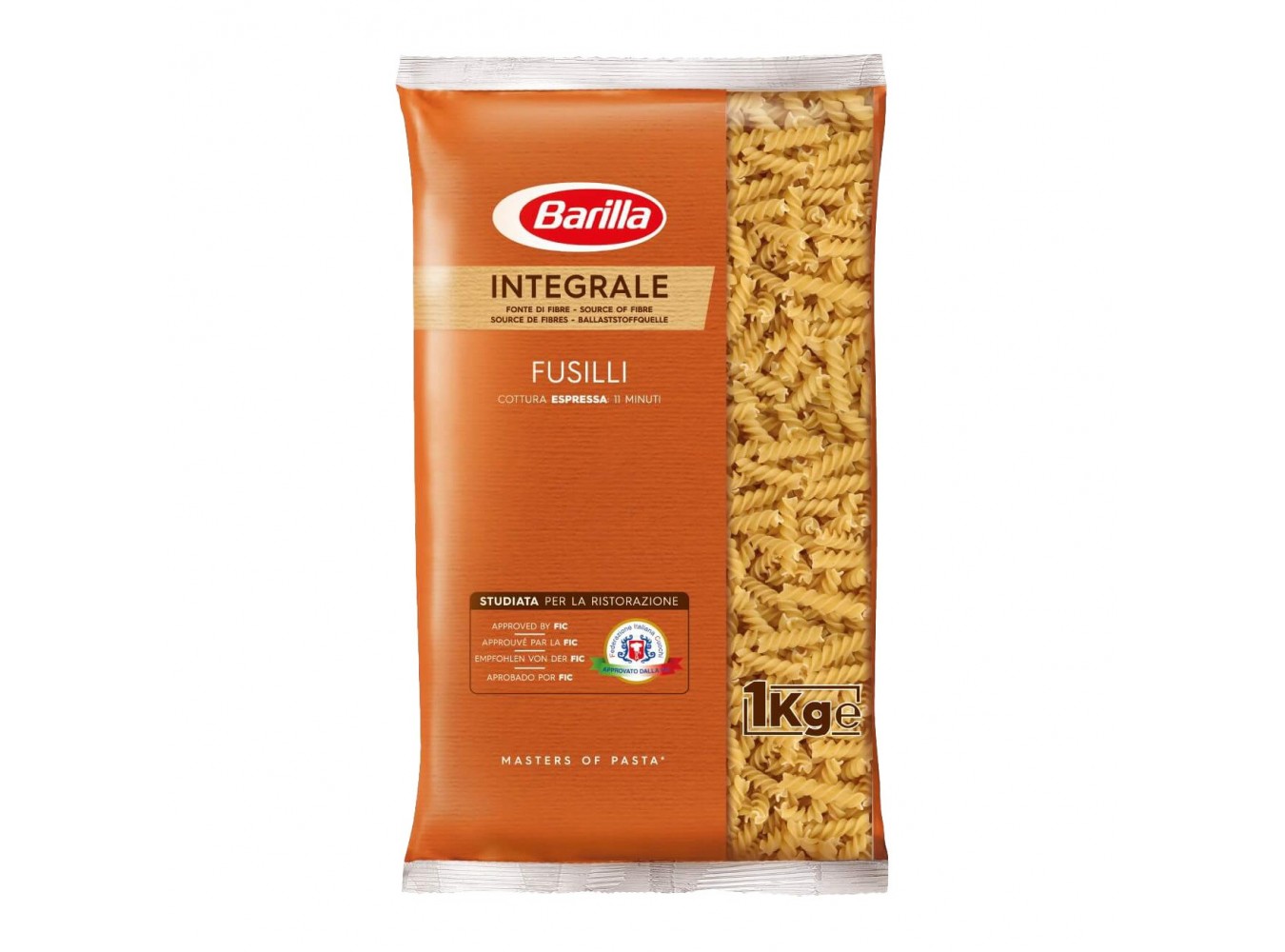 BARILLA INTEGRALE FUSILLI         KG.1X9