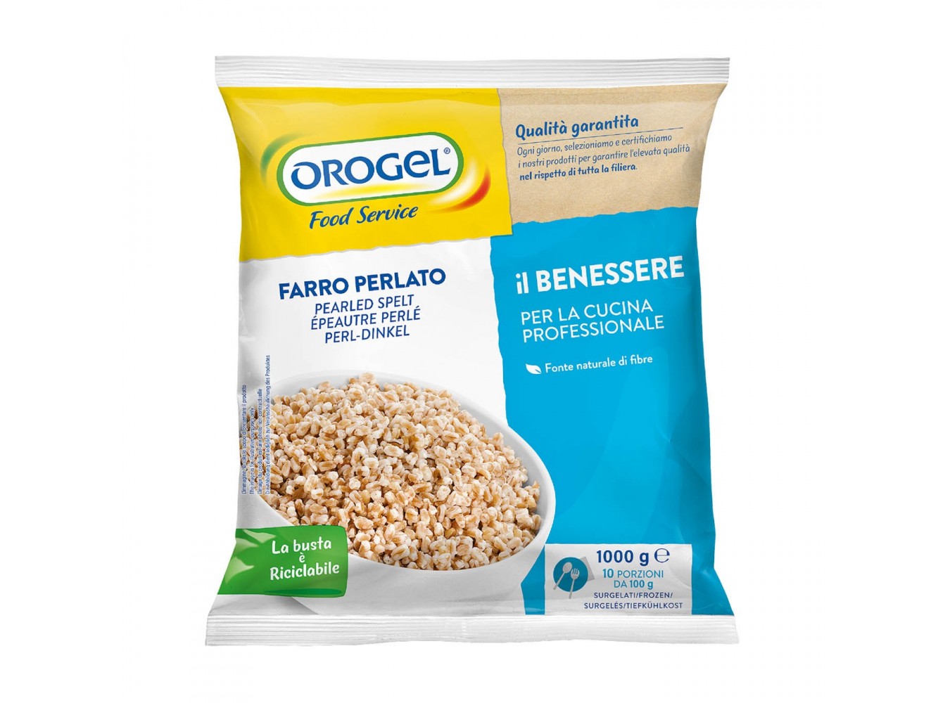 FARRO PERLATO OROGEL              KG.1X4