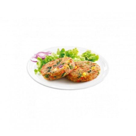 BURGER MAXI QUINOA GR.125 OROGEL  KG.1X4