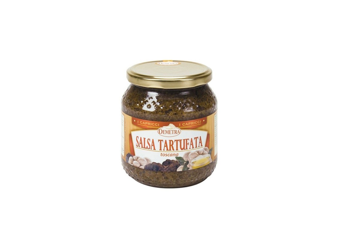 CREMA TARTUFATA SCURA DEMETRA   ML.580X6