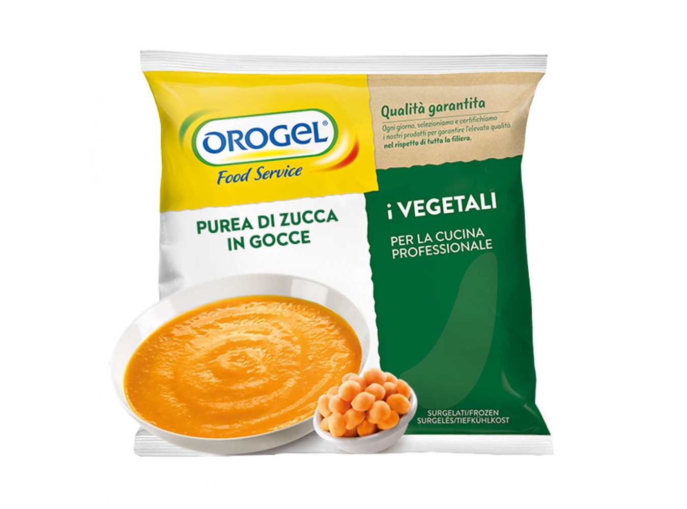 PUREA IN GOCCE ZUCCA OROGEL      KG.1X4