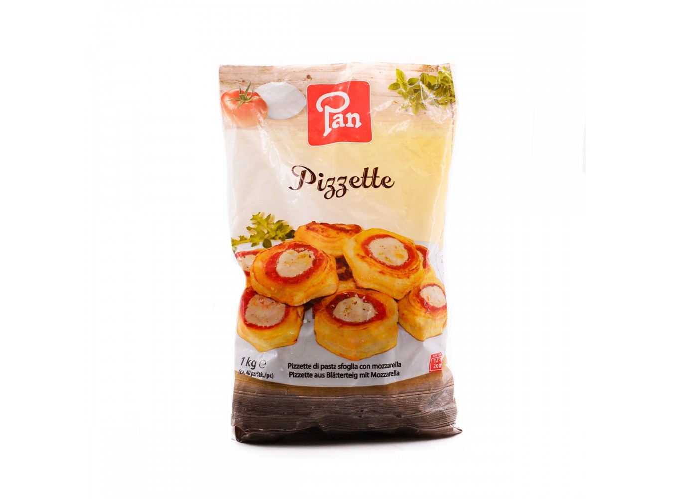 PIZZETTE PASTA SFOGLIA   GR.20 KG.1X4