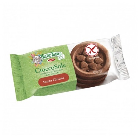 BISC. CIOCCOSOLE S/GLUTINE     GR.250X10