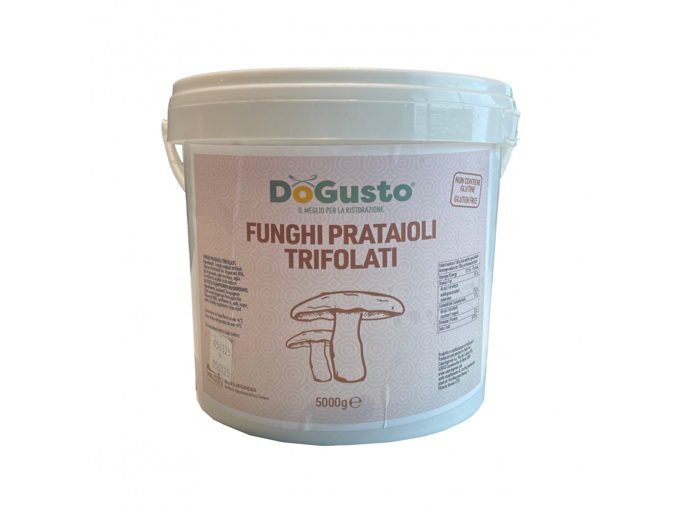 FUNGHI TRIFOLATI FRESCHI DOGUSTO KG.5