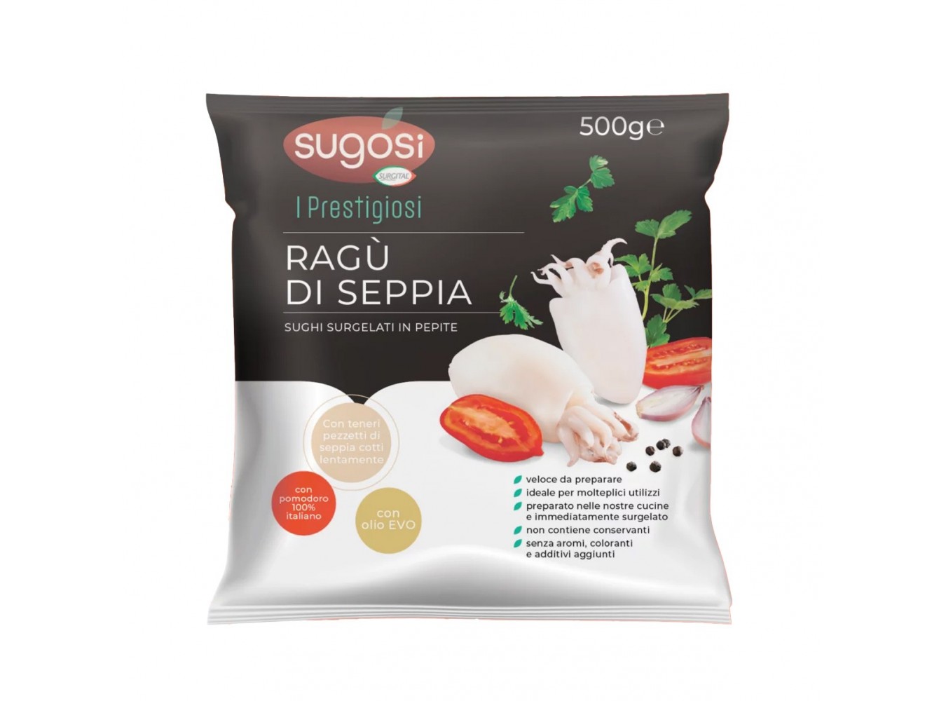 SUGOSI RAGU DI SEPPIA SURGITAL  GR.500X6