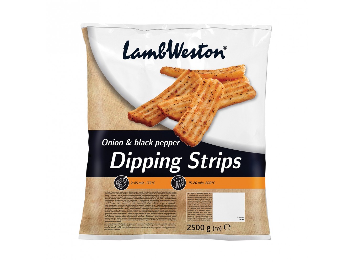 PATATE DIPPING STRIPS LAMB WESTON K2,5X4