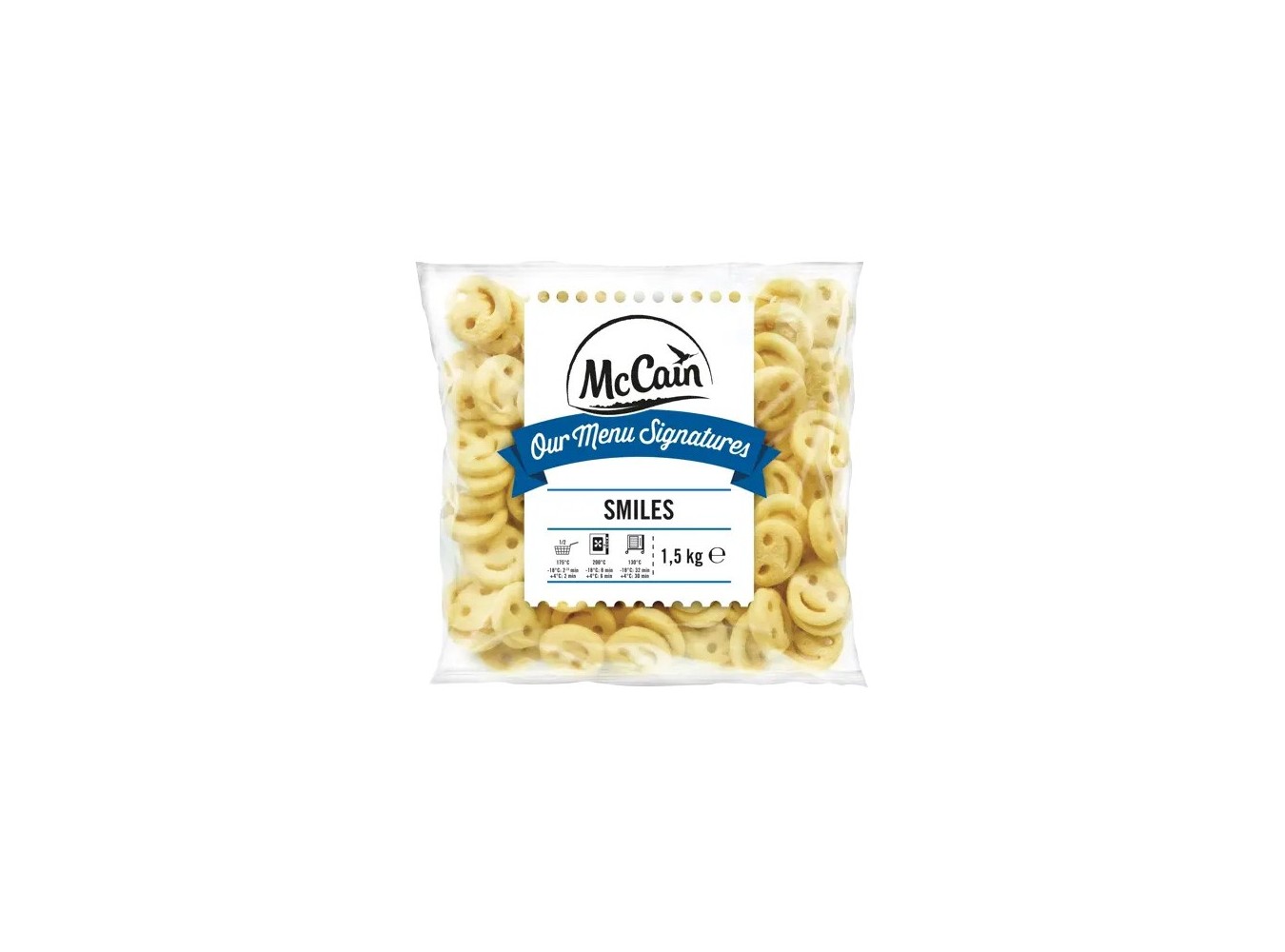 PATATE SMILE MC CAIN             6X1.5KG