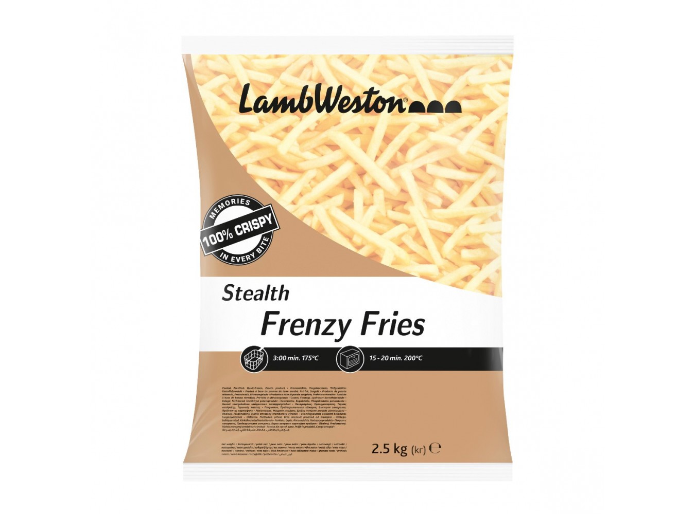 PATATE STEALTH FRENZY LAMBWESTON KG2,5X4