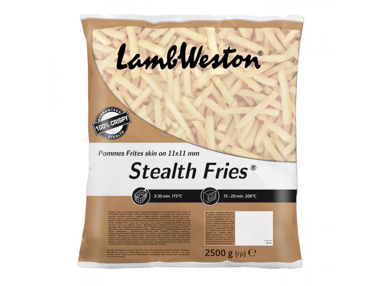 PATATE STEALTH LAMB WESTON 11X11 KG2,5X4