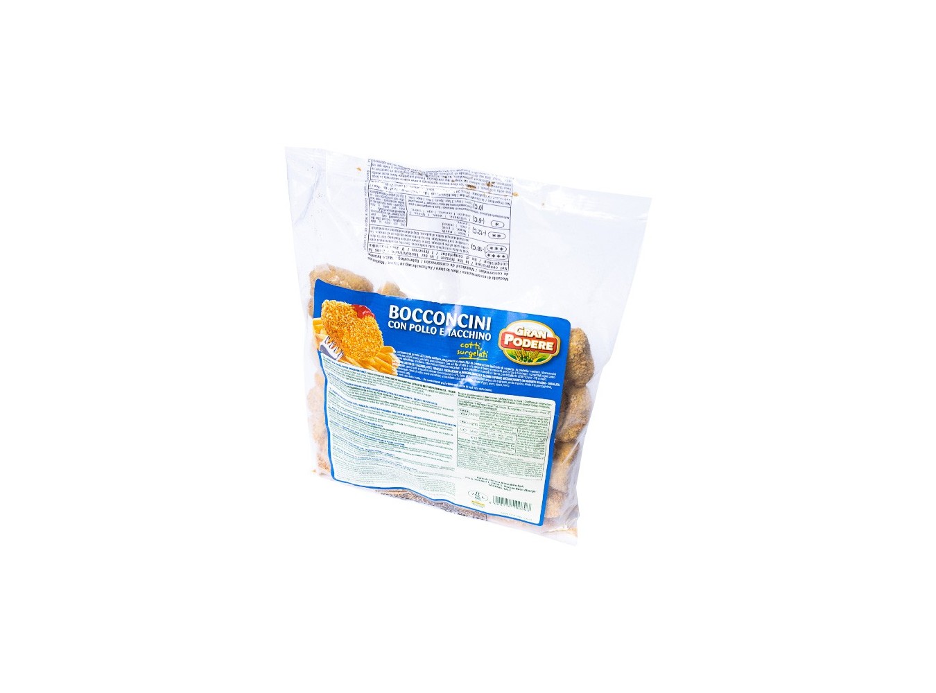 POLLO/TACCHINO BOCCONCINI NUGGETS KG.1X4