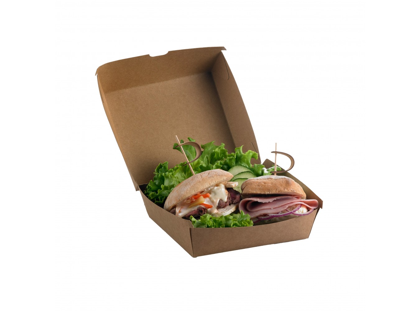 TAKE AWAY BOX 800 ML           PZ.25 N.1