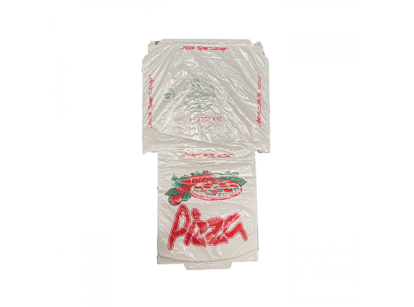 PIZZABOX 32,5X32,5X3 KBSV          N.100