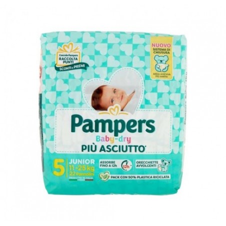 PANN.PAMPERS BABYDRY JR 11/25K PZ.16 N.8