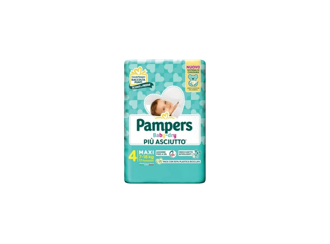 PANN.PAMPERS BABYDRY MX 7/18K  PZ.17 N.8