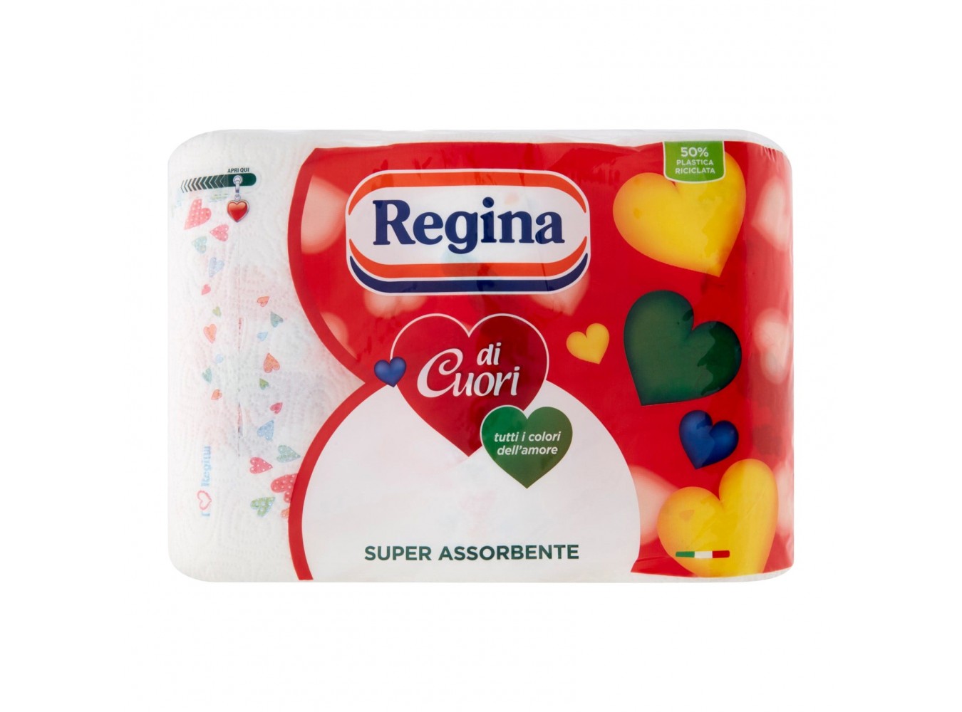 ASCIUGATUTTO REGINA DI CUORI       N.6X3
