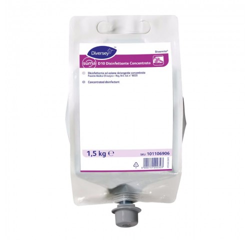 SUMA BAC D10 DISINFET. SUPERFICI 1.5KGX4
