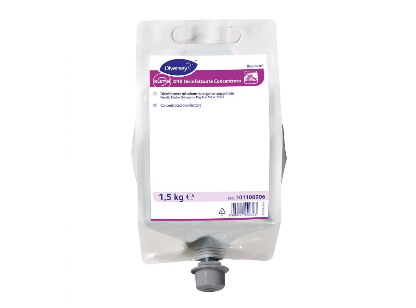 SUMA BAC D10 DISINFET. SUPERFICI 1.5KGX4