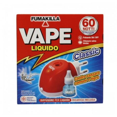 ELETTROEMANATORE VAPE INSET.LIQUIDO N.12