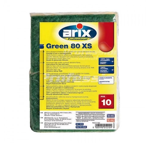 FIBRA ABRASIVA ARIX VERDE 15X20 PZ10 N.8