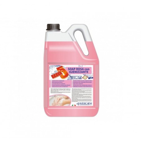 SAP.LIQ. ANTIBATT. UNI5 ROSA LT.5X4