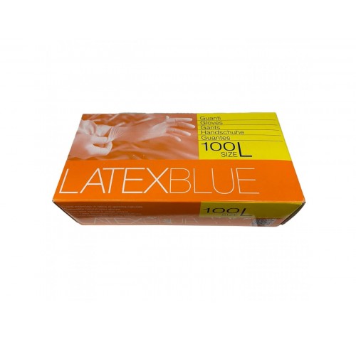 GUANTI LATTICE L   N.100X10